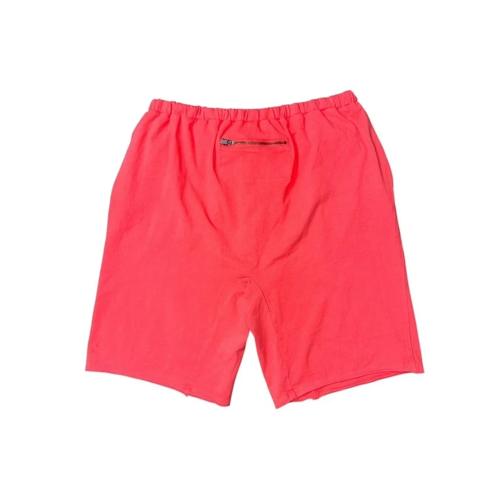 Free People Movement Hot Shot Easy Long Sleeve Set Neon‎ Coral (Top S/Shorts M)
